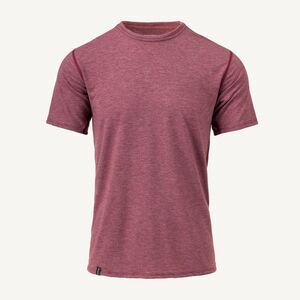 Duckworth Men's Vapor Tee Short Sleeve Merino Blend Chokecherry XXL